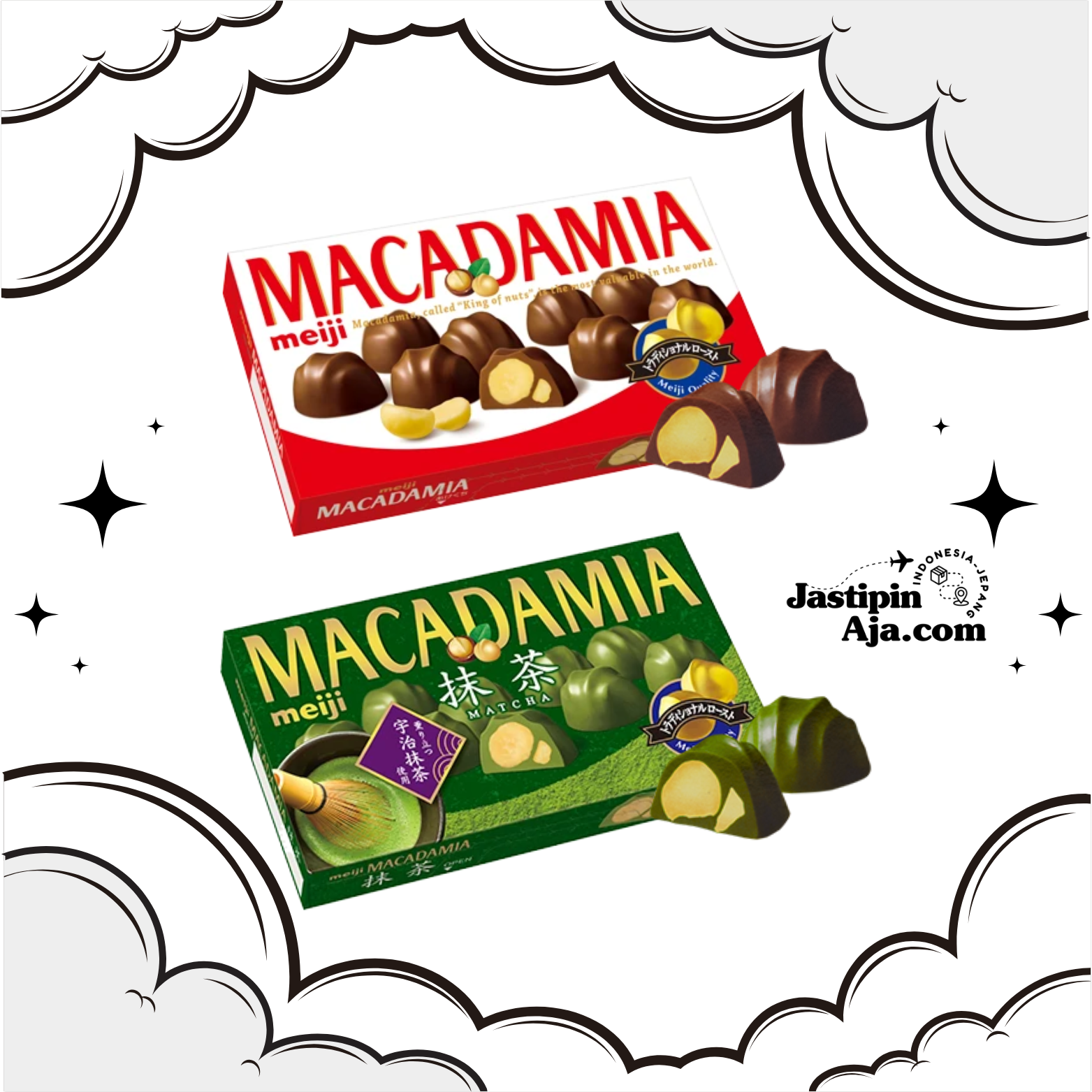 Macadamia Chocolate Matcha 1